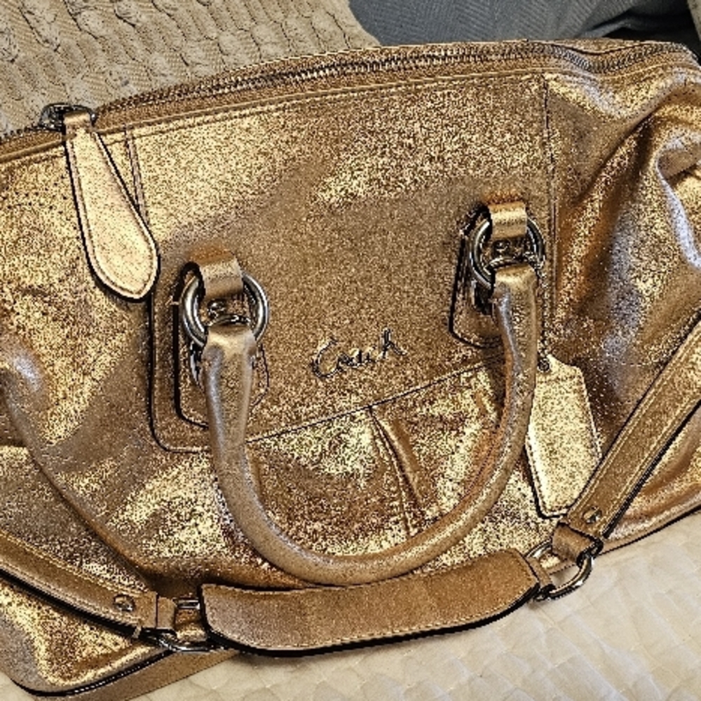 Coach Gold Women's Bag